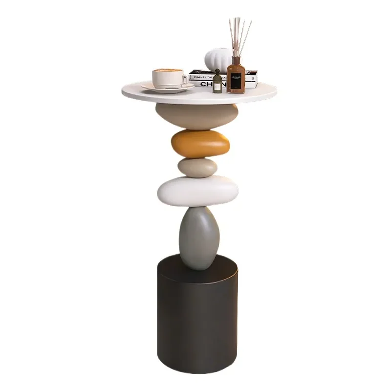 High End Art Stone Floor Ornament Large Light Luxury Creative Home Decoration For Living Room TV Cabinet Side Decor