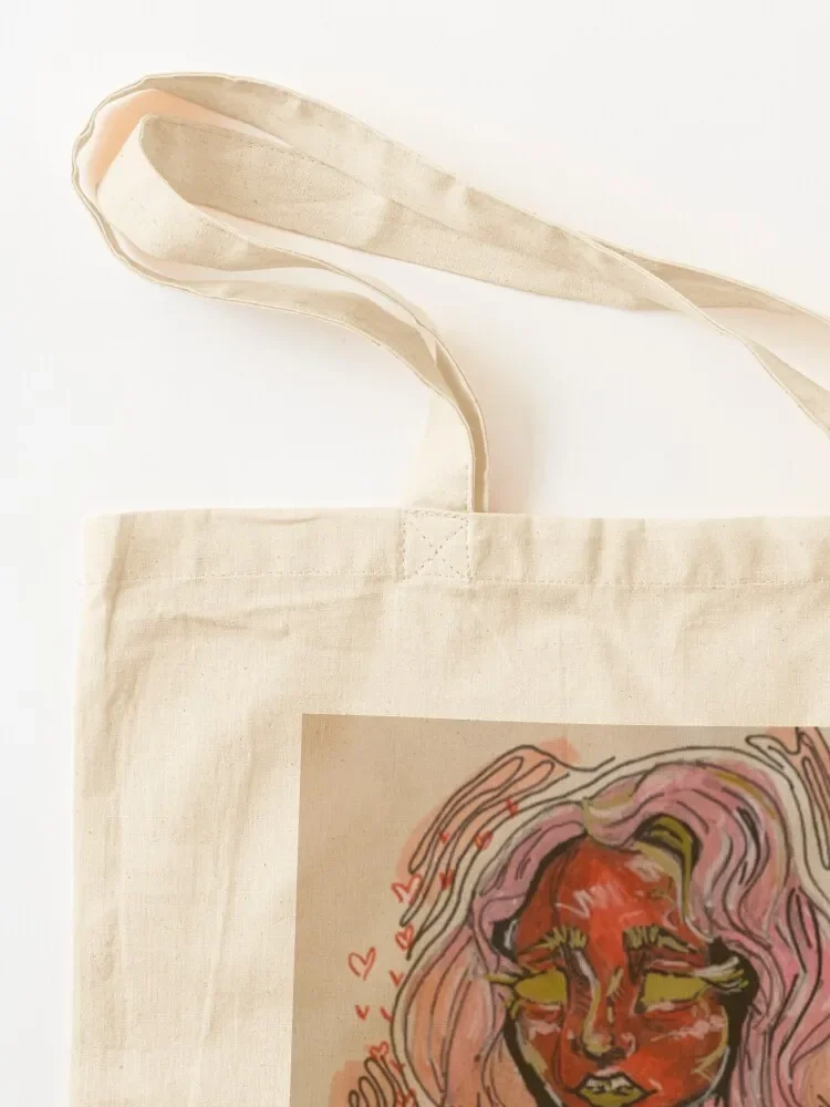 Red Tote Bag Lady bags university shopper bag Gift bags Canvas shoulder bag