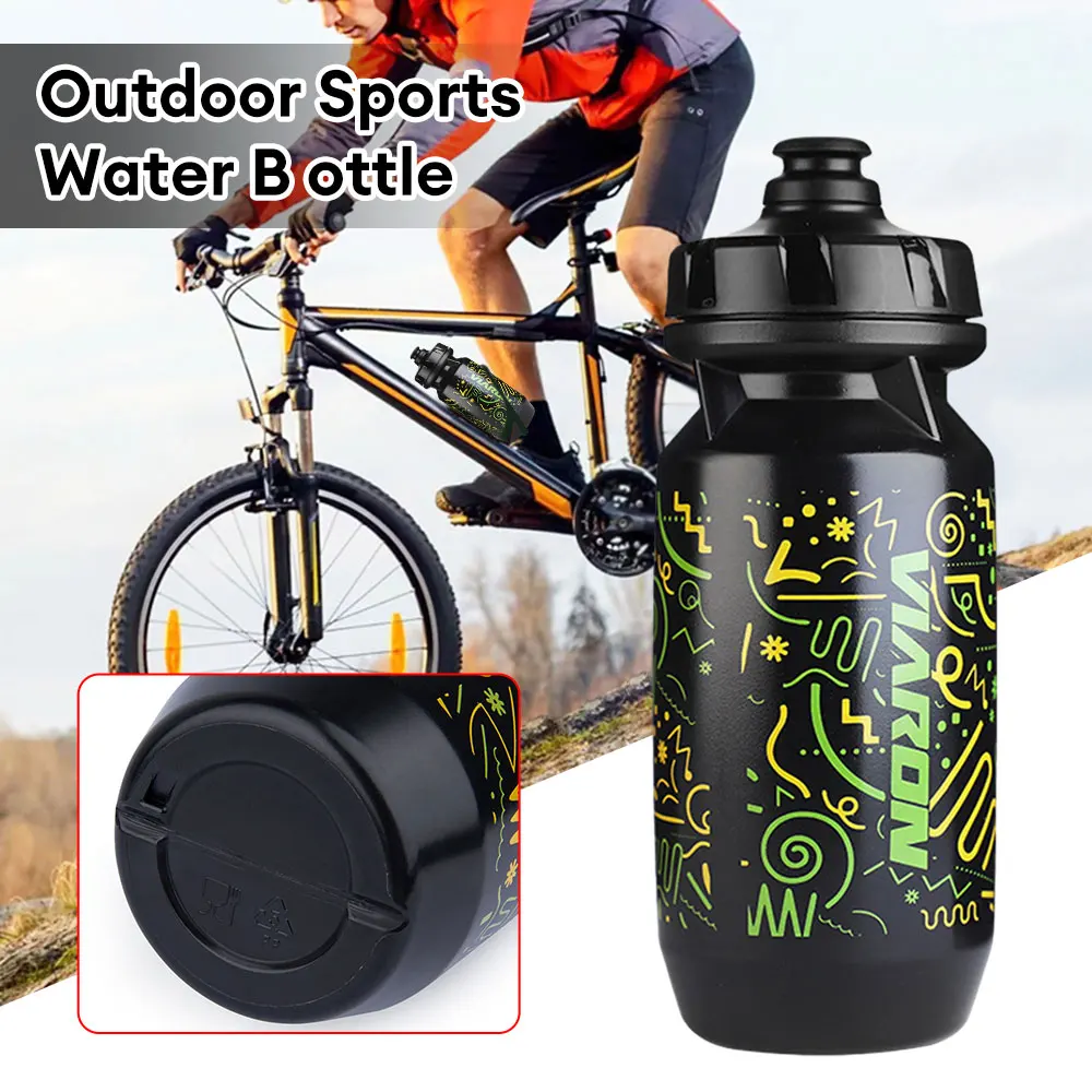 Outdoor Sports Kettle Cycling Mountain Bike Water Bottle Shockproof Bicycle Water Cup Portable Squeeze Drink Bottle Jug Canteen