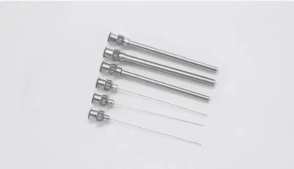 5PCS Extended stainless steel needle 60/80/100/150/200/250/300mm dispensing experiment needle dispensing needle flat mouth