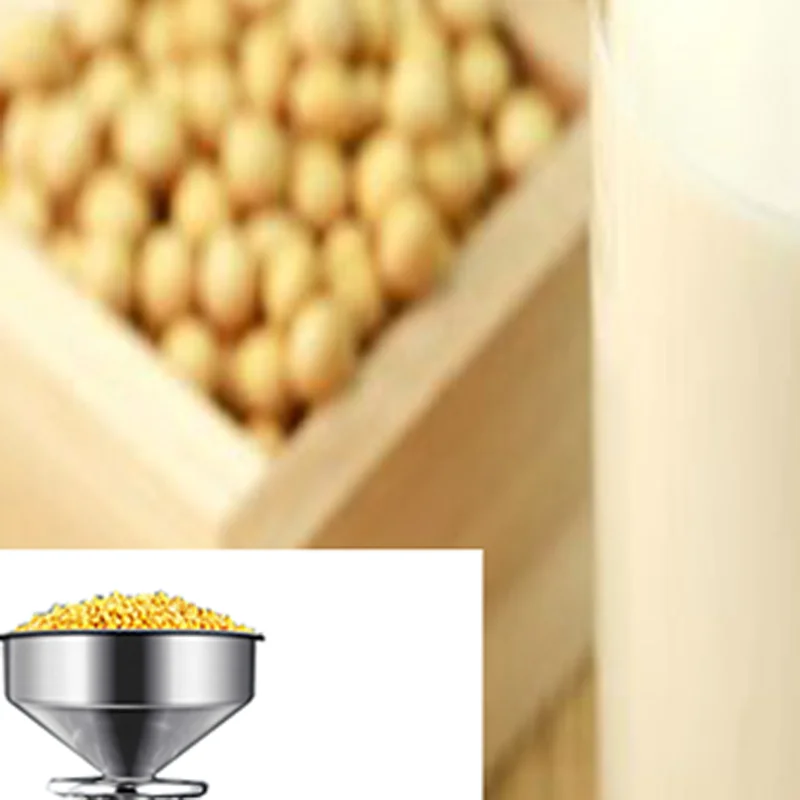 220V Refiner Soymilk Maker Commercial Automatic Soybean Milk Fiberizer Soymilk Machine Dregs Separater Splitter