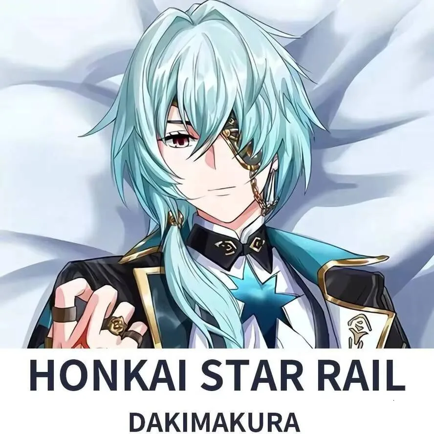 

Rail Honkai Anaxagoras Star Dakimakura 2WAY Hing Body Наволочка Чехол Аниме Подушка