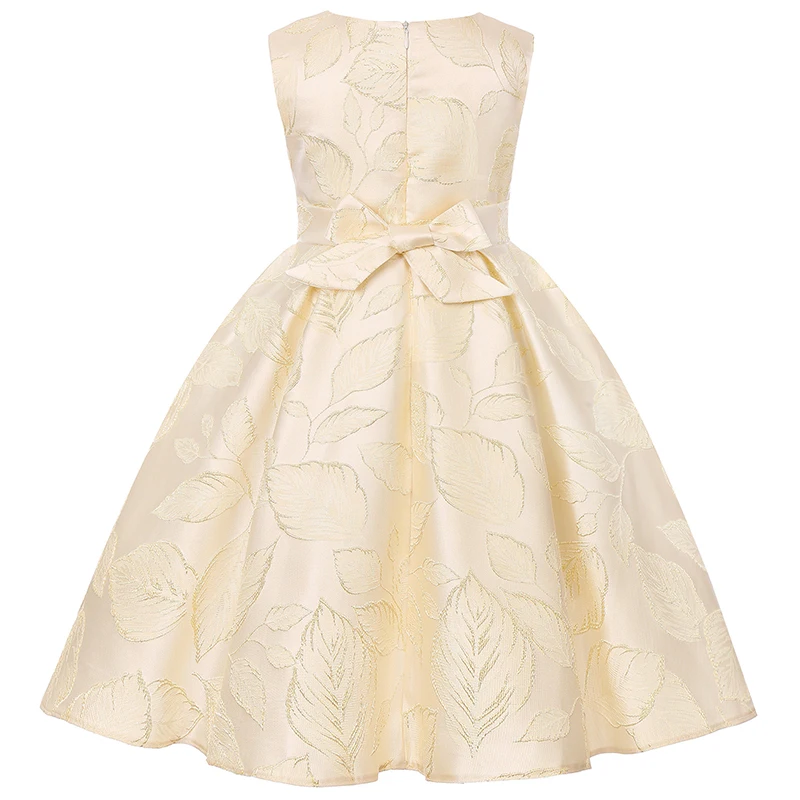 Flower Girls Princess Dress Summer Embroidery Fashion Kids Dress Piano Performance Evening Gowns 2-10 Years Children's Clothing image 4