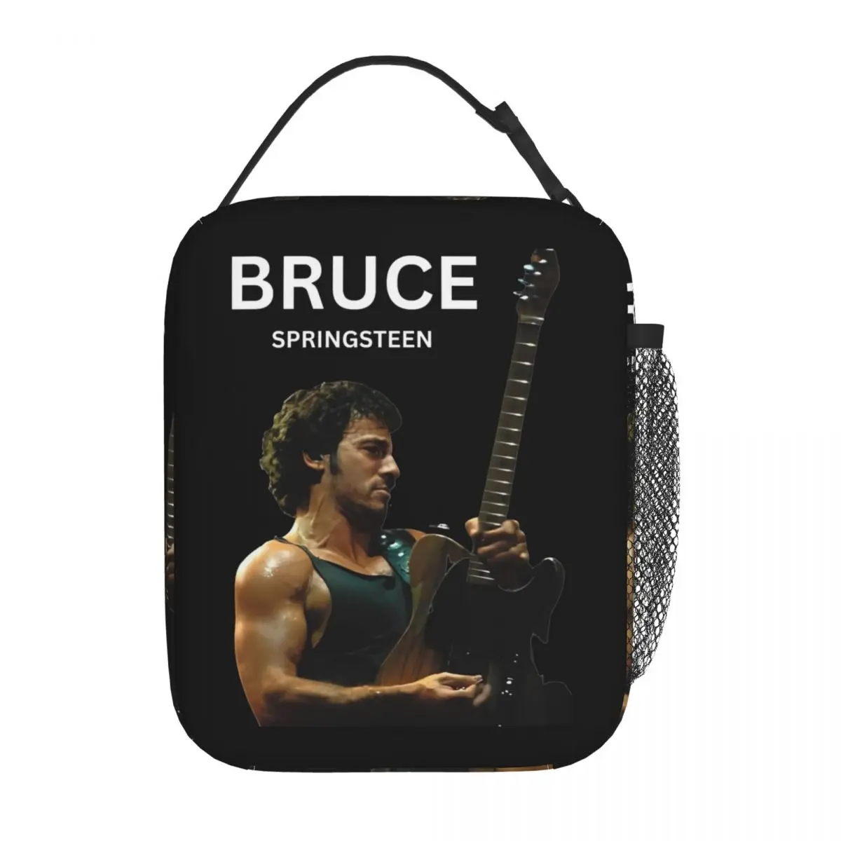 Bruce Springsteens The Boss Rock Music Singer Insulated Lunch Bags Food Bag Portable Cooler Thermal Bento Box For School Office