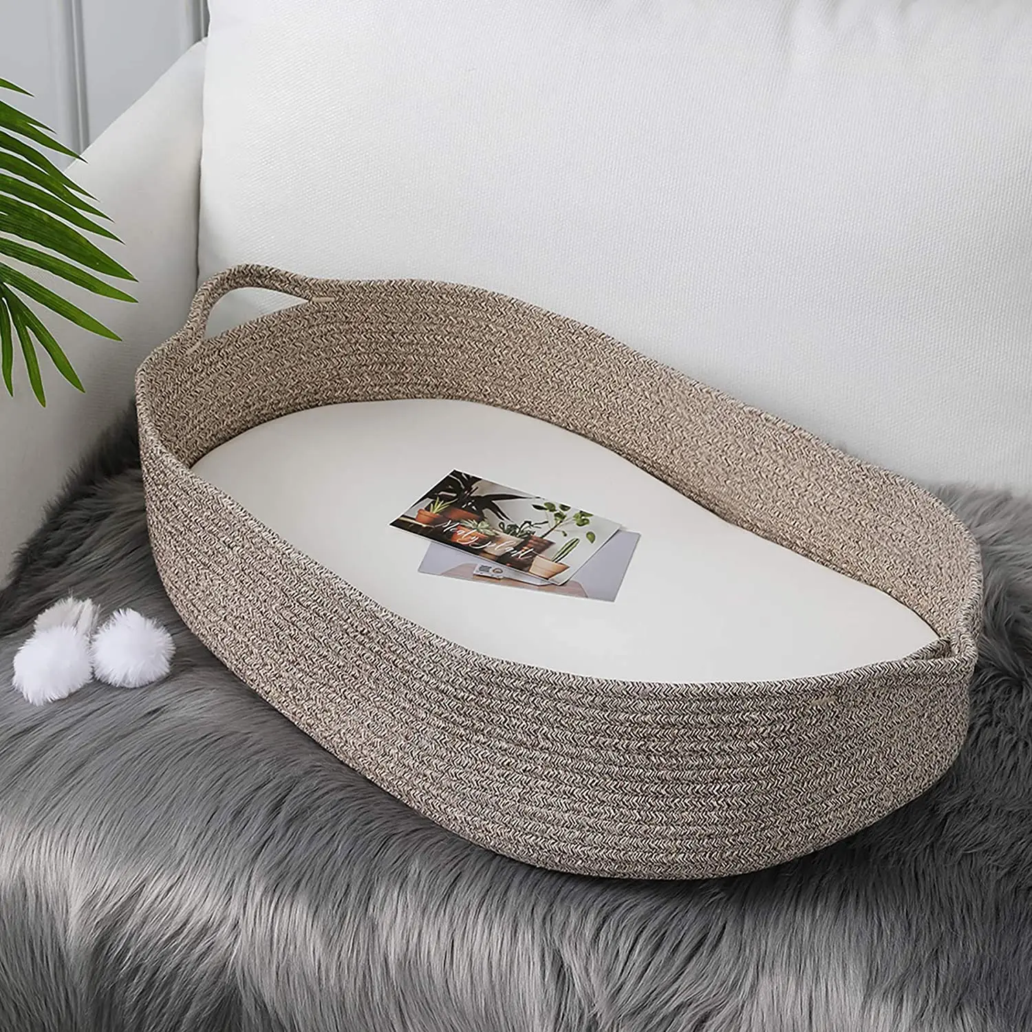 baby-moses-changing-basket-with-removeable-baby-changing-pad-mattress-cover-baby-gift-cotton-rope-diaper-basket