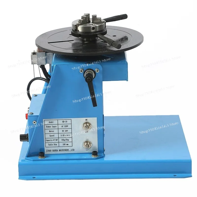 10KG Precision Welding Rotating Turntable – Small Positioner for Maker Workshop & Welding Training School