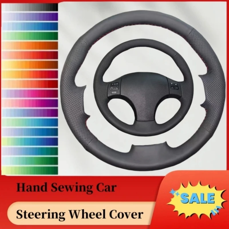 

DIY Abrasion-resistant Anti-slip Comfy Breathable Microfiber Leather Steering Wheel Cover For Lexus IS250 2015 Auto Interior