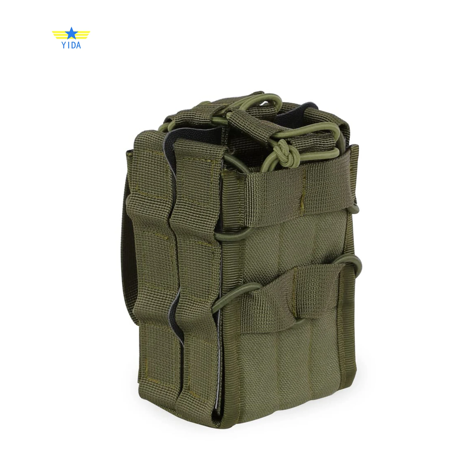 Tactical Molle Single/Double Open-Top Mag Pouch for M4 M14 M16 AR15 G36 Magazine nylon Convenient, large capacity, easy to carry