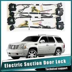 Per Cadillac ESCALADE 2014 ~ 2023 Auto Soft Close Door Latch Pass Lock attuatore Auto elettrico assorbimento aspirazione silenzio più vicino