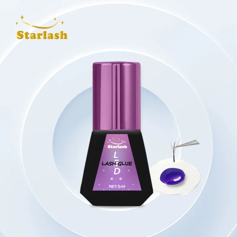 Imagem -05 - Starlash uv Extensão Cola para Cílios Lâmpada Impermeável Lash Glue Diversidade Sensível Novidades Tech