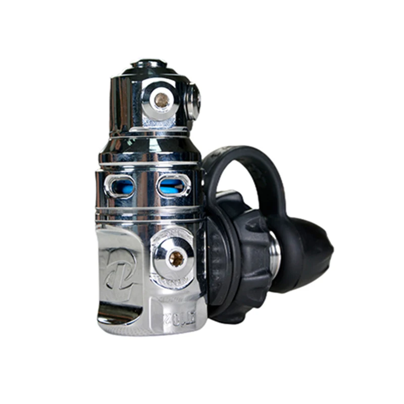 منظم ضغط غاطس أساسي من نوع المكبس، منظم معدات الغوص، منظم التنفس في المرحلة الأولى