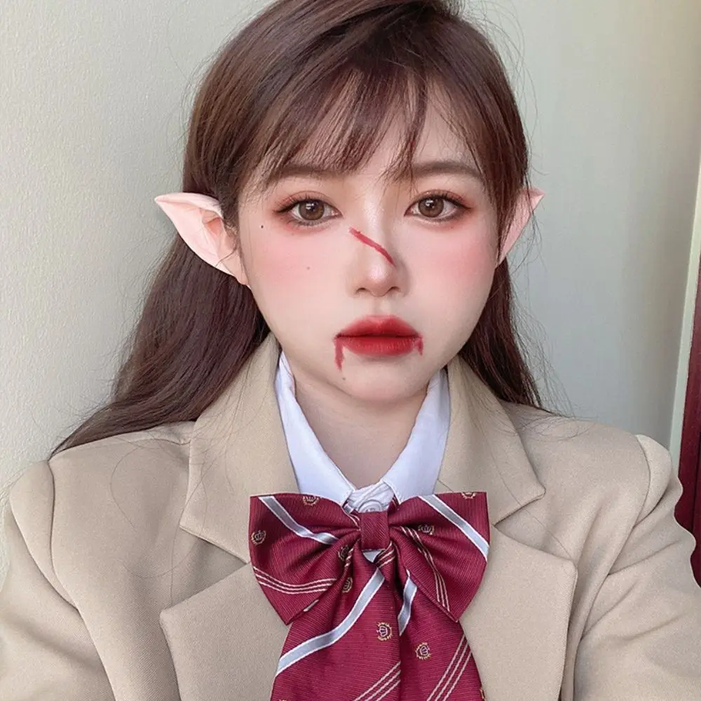 Creative Role Play Photography Props Fairy Ear Cuff Jewelry False Ears Women Earrings Elf Ears