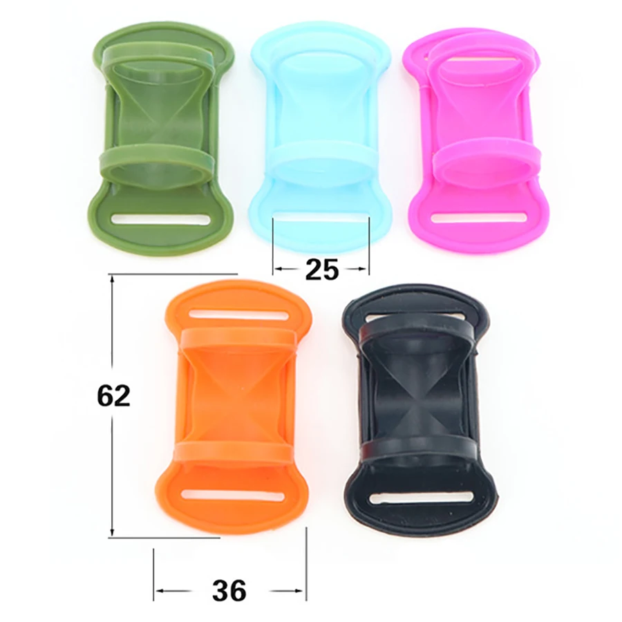 Rubber Mount Holder Bicycle Light Silicone Strap Cycling Bike Lamp Stand for Flashlight Torch Headlight Headlamp