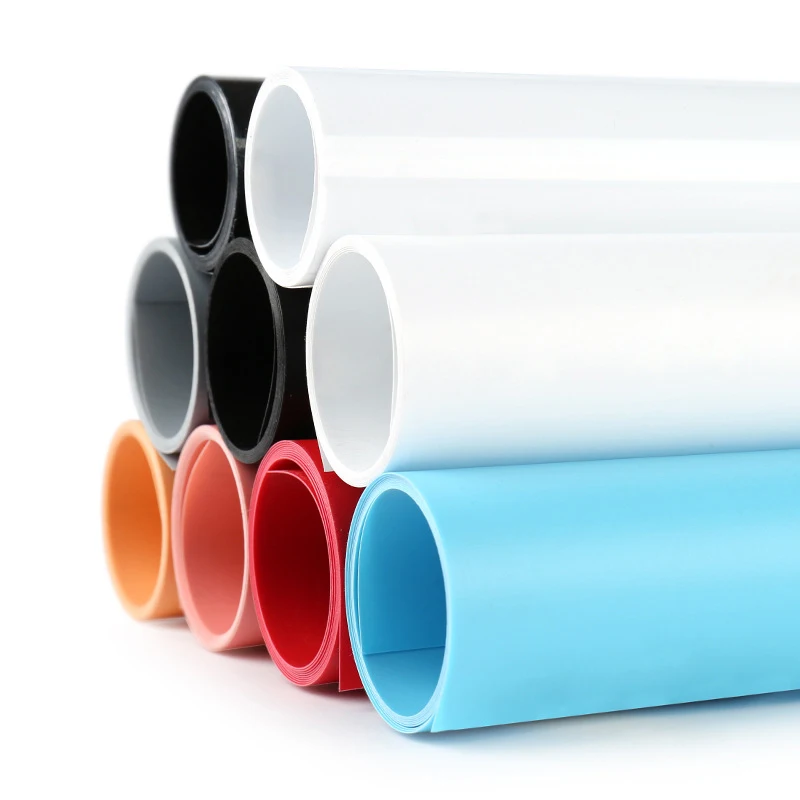 

Photography PVC Background Paper Waterproof and Anti-wrinkle Backdrop Matte Background Board for Product Shooting