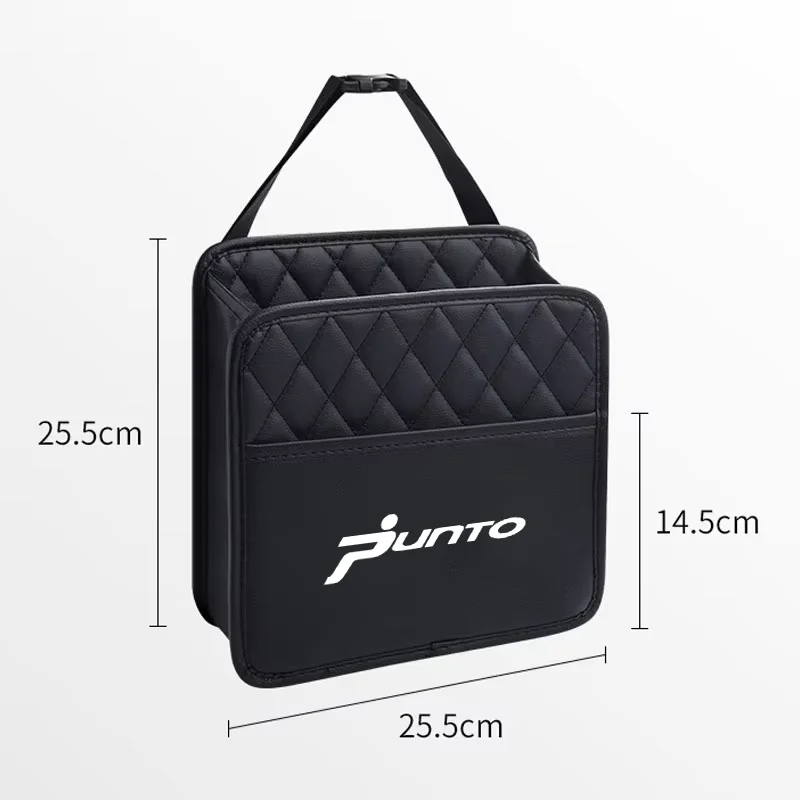 Car Backseat Storage Box Car Organizer Auto Waterproof Phone Pocket for fiat punto Car Accessories