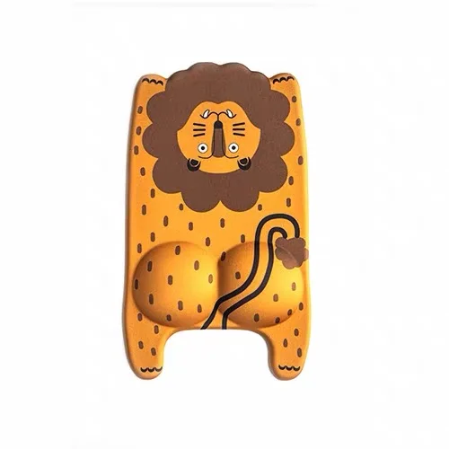 

RUOYU STUDIO original cute lion smooth office thickened hand rest mouse pad silicone wrist cushion