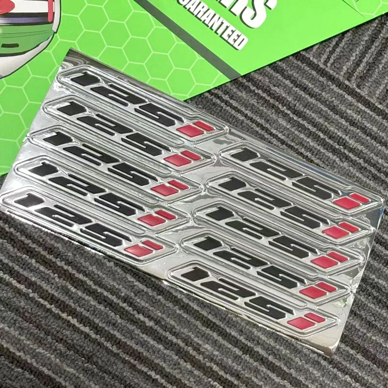 

125i 150i яркие цветные этикетки-наклейки для мотоциклов, мягкие резиновые аксессуары для модификации, подходят для CLICK 125i 150i HONDA