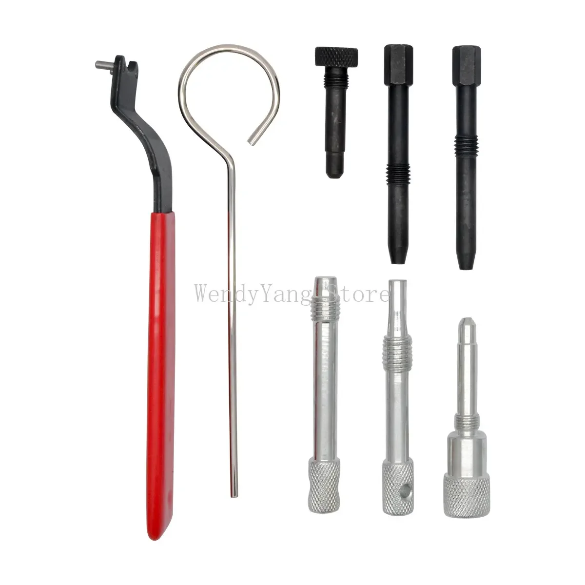 

Набор инструментов для блокировки ГРМ дизельного двигателя, набор для блокировки воздуха, бензина, подходит для Jeep Chrysler