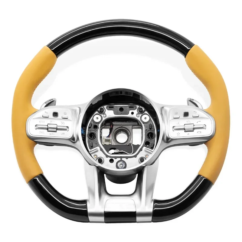 Custom Steering Wheel for Mercedes Benz AMG A/B/C/E/S/G/V Class cls glc gle gls gla cla glk W212 W205 W222 W253 W257 Accessories