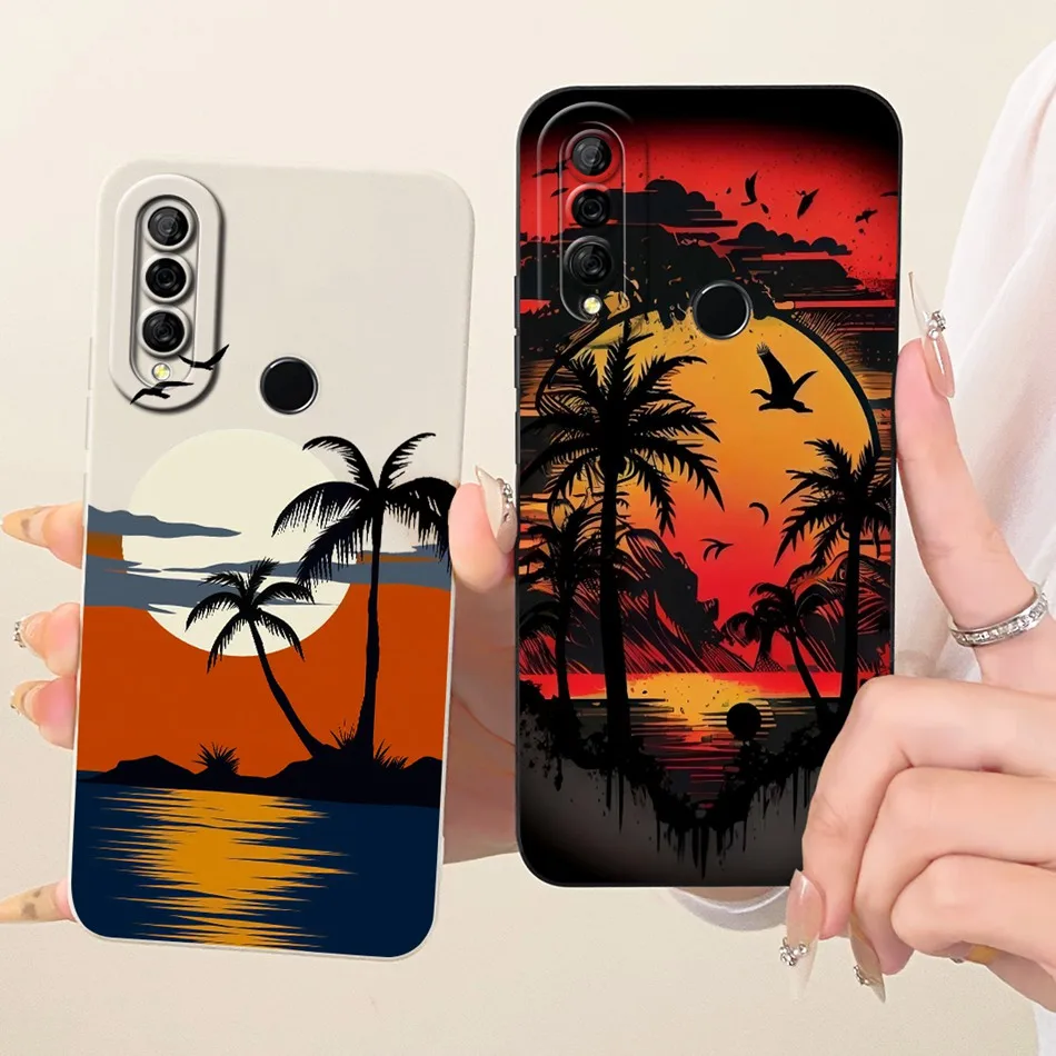 Для Honor 10i HRY-LX1T модный чехол для телефона с пляжной росписью для Honor 10i мягкие силиконовые противоударные чехлы бамперы