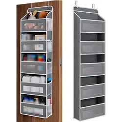 1pc Door Storage Device 5-Layer Camping Car Storage Device, Toy Diaper Bedroom Closet Wall Mounted Door Hanging Storage Device