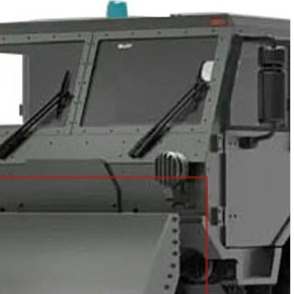 

1/18 Alloy Snow Blade W/Stainless Steel Servo for 1/18 Remote Control Crawler CAPOCUB3 RC Transport Vehicle Upgrade Parts