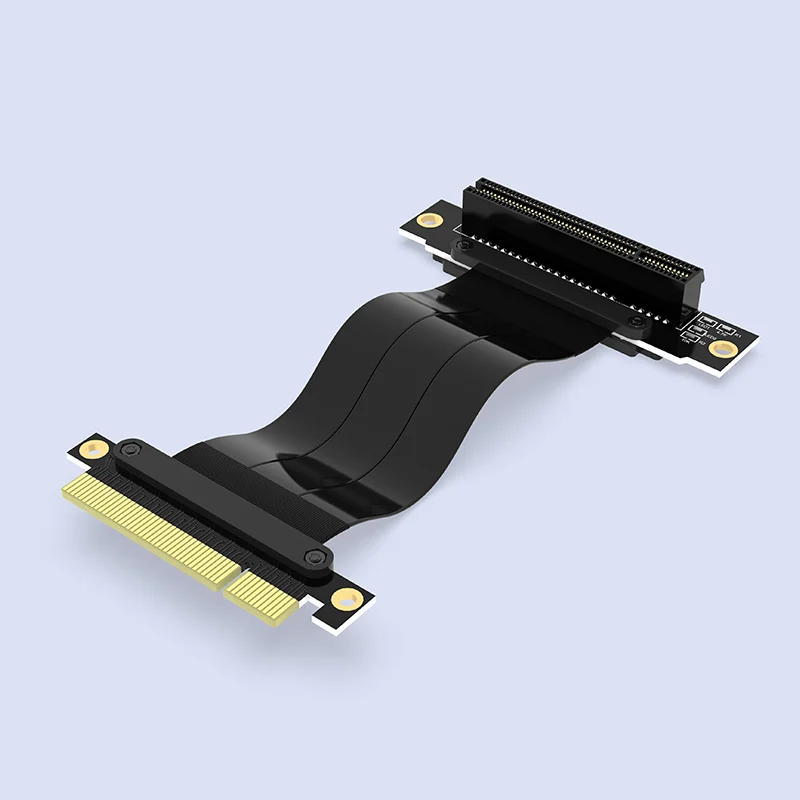 PCI Express PCI-E 8X Adapter Riser Card 90 Degree Converter Card for Server Chassis Computer PCI-E 3.0 X8 TO X8 1X Riser 180-90