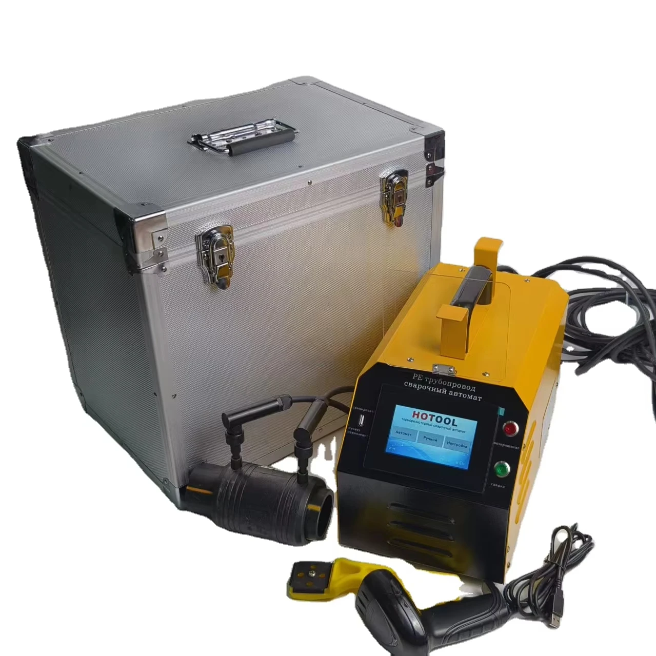 

Automatic Electrofusion Welding Machine 20-400mm Hdpe Pipe Fittings Welder PE400