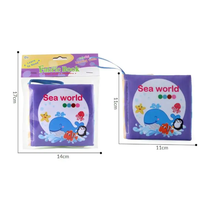 1 個モンテッソーリ 3D タッチフィールハイコントラスト布ブックソフトベビーブックおもちゃ感覚早期学習ゲーム子供の教育玩具
