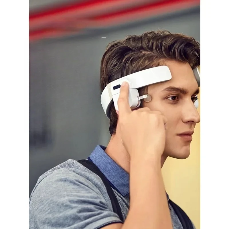 Head device, temples, electric, automatic headache, meridian dredging, migraine