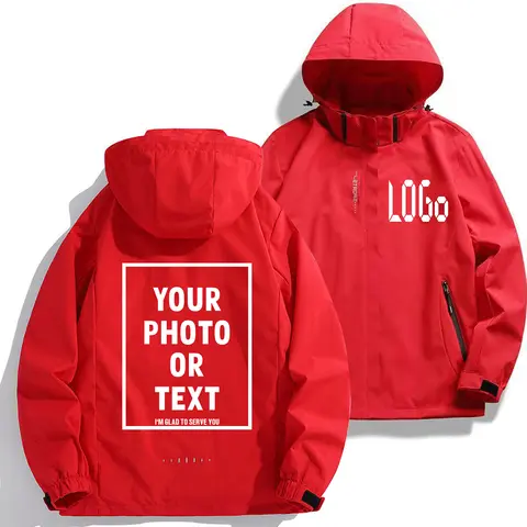 2025 New Fashion Jacket - Your Own Design Brand Logo/Customized Images Everywhere - DIY Thin Sunscreen Jacket for Men and Women