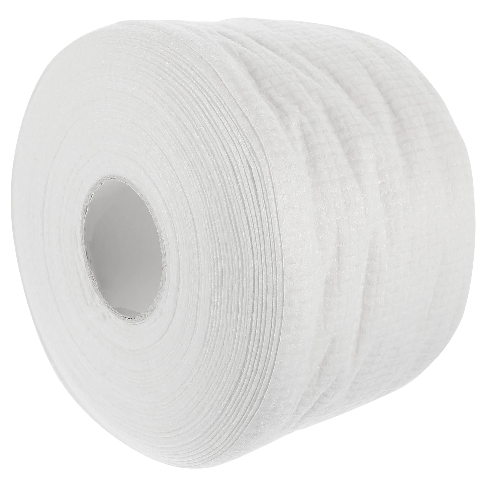 

1 Roll Thick Cotton Disposable Washcloths Face Cleansing Towels Travel Size Soft Compact For Women Ladies Girls White