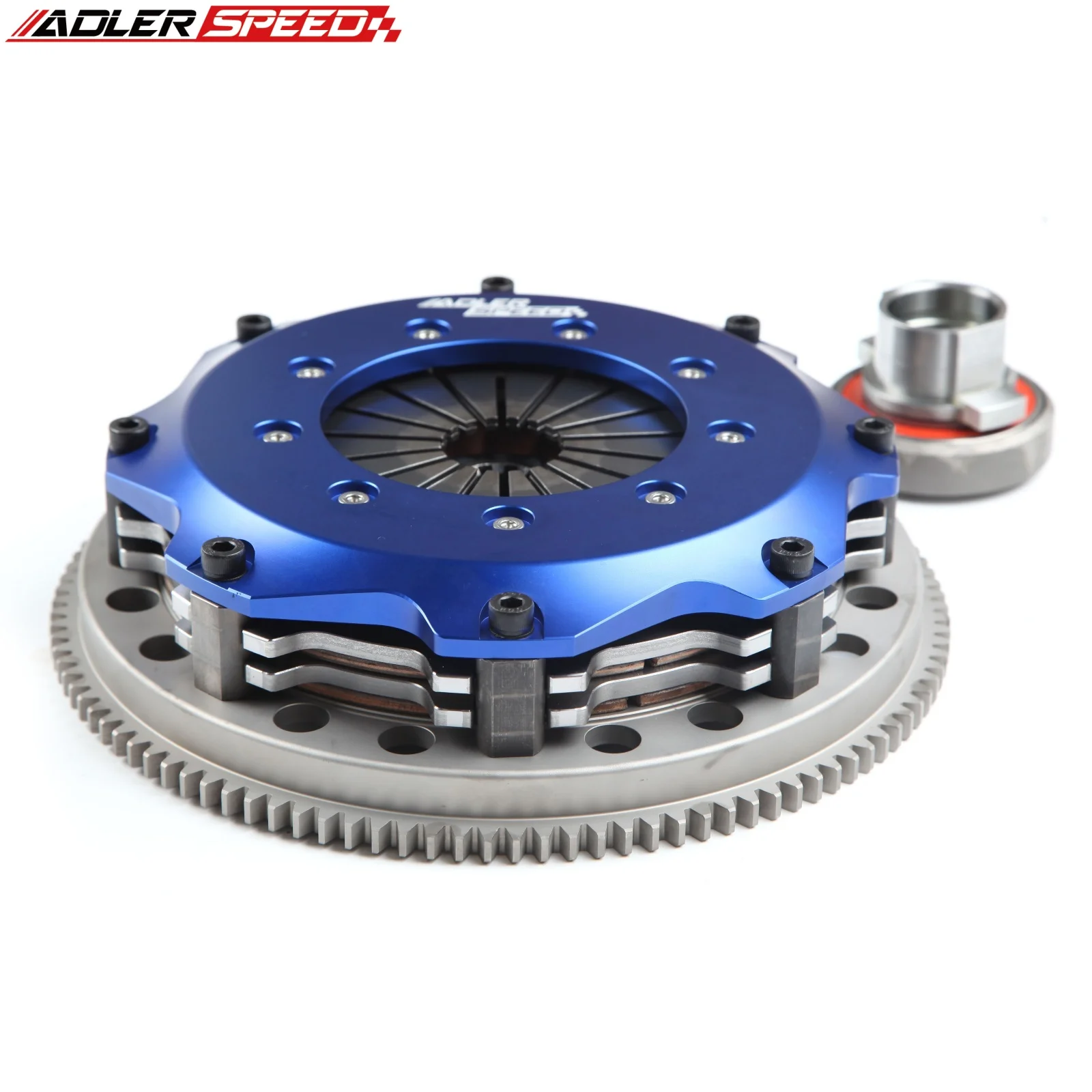 ADLERSPEED 215MM 8.5" Racing Twin Disk Clutch Kit Medium for BMW E46 323 325 328 330 525 528 530