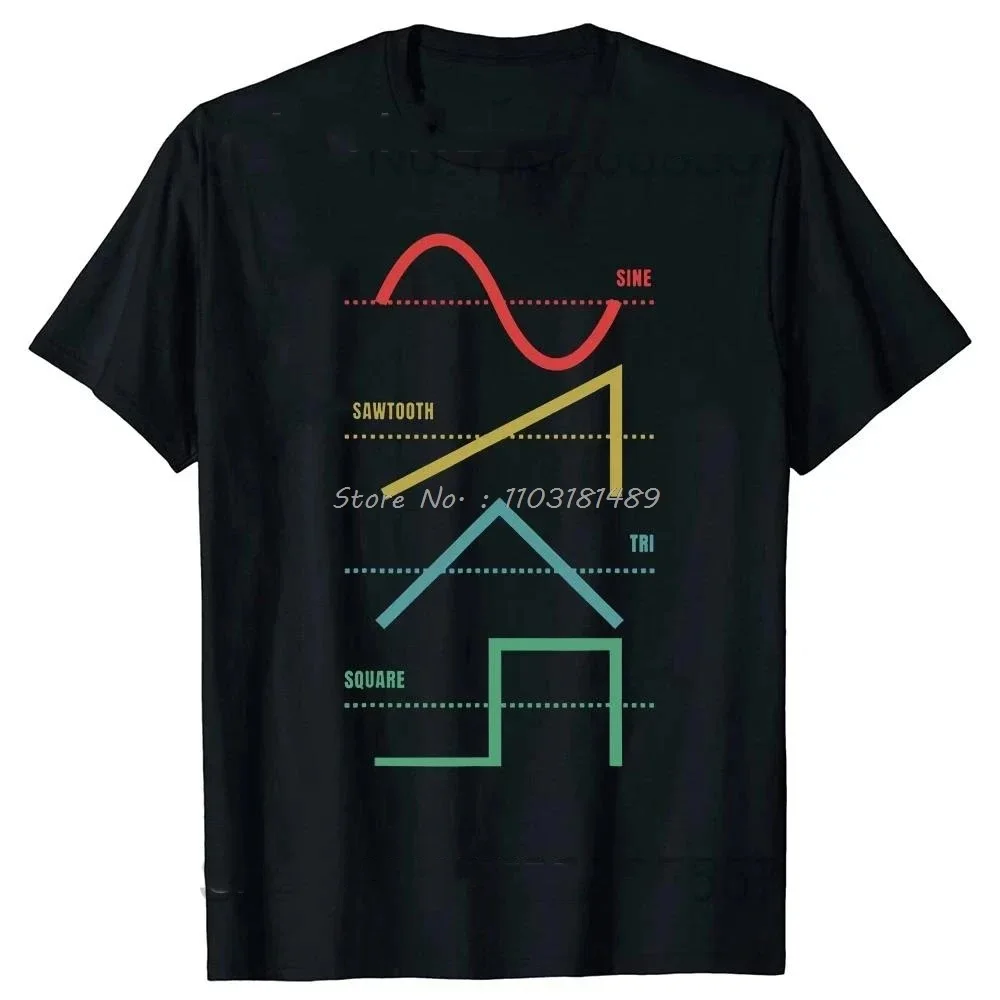 Novelty Analog Vacuum Tubes Electron Valve Men T-Shirts Fashion Street Audio Engineer Recording Studio Summer Fashion Funny Tees