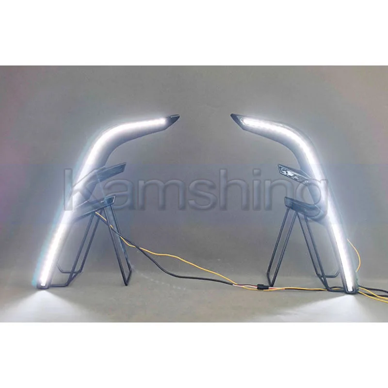 Kamshing 1 Set Modifying LED Daytime Running Light DRL For Toyota Camry 2024-2025 Front Fog Light Fog Lamp Daytime Light