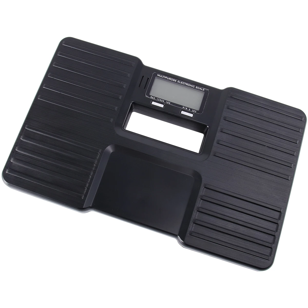 

Digital Body Weight Measurement Backlight Multi-functional Baggage Scale Balance Scale (Black)
