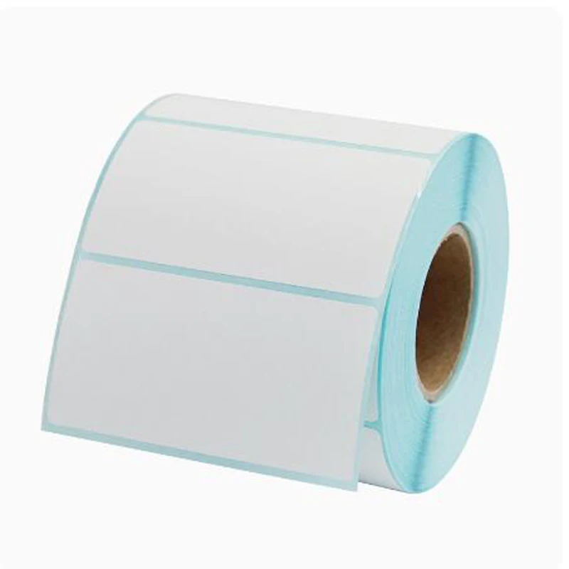 Label 80*40 mm 1000 Pcs/Roll Thermal Label Blank Label For Supermarket Logistics Barcode Price Label High Quality