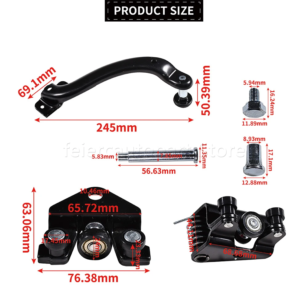 GUIDE ROLLER SLIDING DOOR 7700312372 For RENAULT TRAFIC II OPEL VIVARO NISSAN PRIMASTAR 7700312012