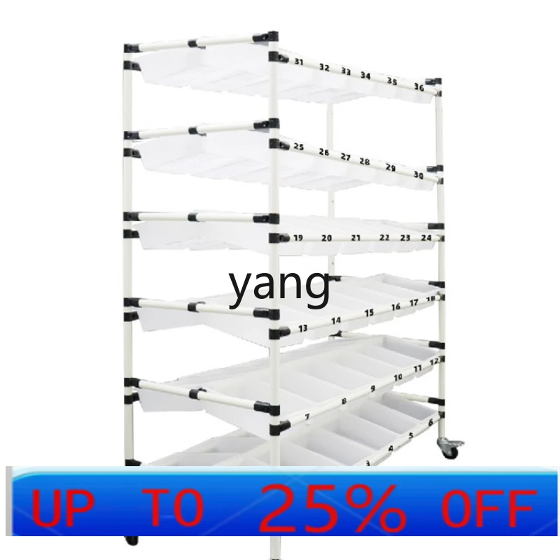 CX  double-sided e-commerce picker truck, warehouse with wheel distribution tool, warehouse sorting cart