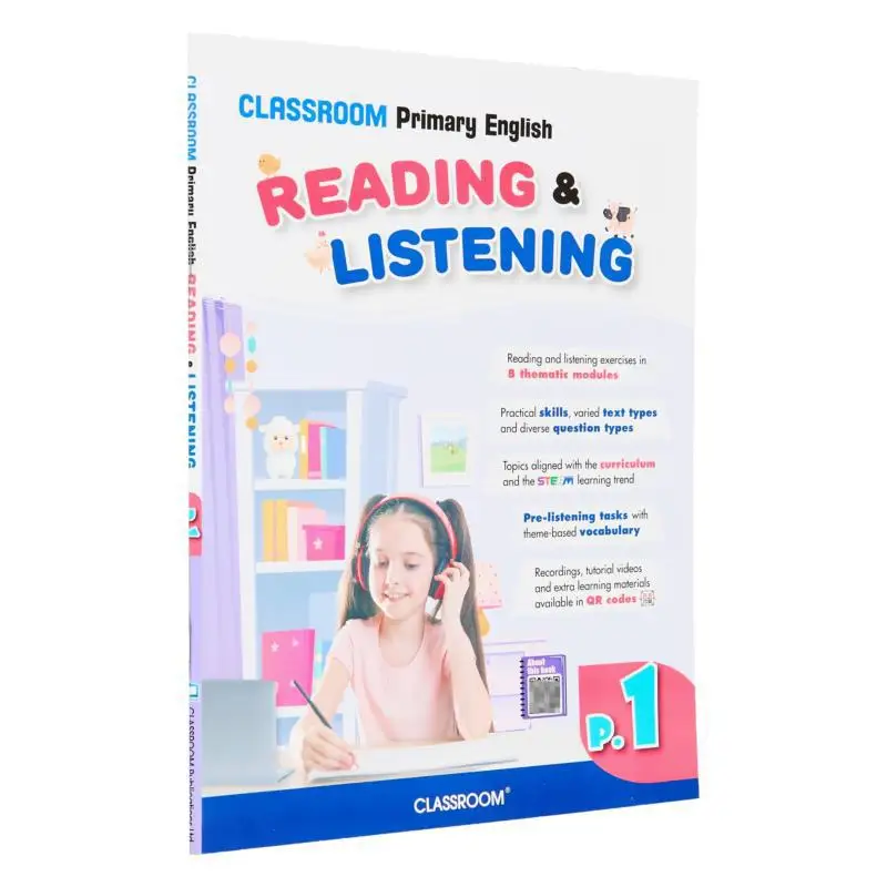 

CLASSROOM Primary Reading Listening P1 CLASSROOM ELT TEAM CLASSROOM 9789882315815 Book