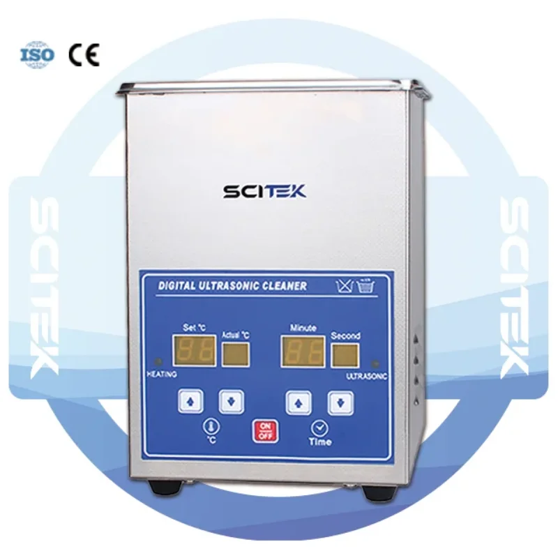 SCITEK 4.8L Digital Bath Ultrasound Jewelry Cleaner Machine Stainless Steel OEM Customizable For Sale