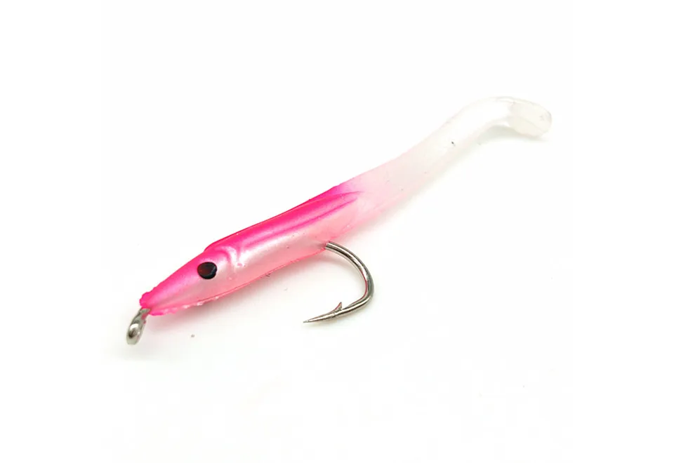 SUNMILE 15 stücke 0,6g 50mm Aal Weiche Köder Köder Angeln Köder Pesca Peche Tackle Wobbler Fisch Karpfen leurre Souple Isca Künstliche – Detail 6