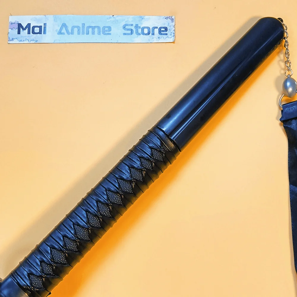 40 pollici Rukia Nero Katana Formato Giapponese Katana Ninja Lama di Coltello Candeggina Anime Spada Cosplay Prop Originale Samurai Sabre Giocattolo Regalo
