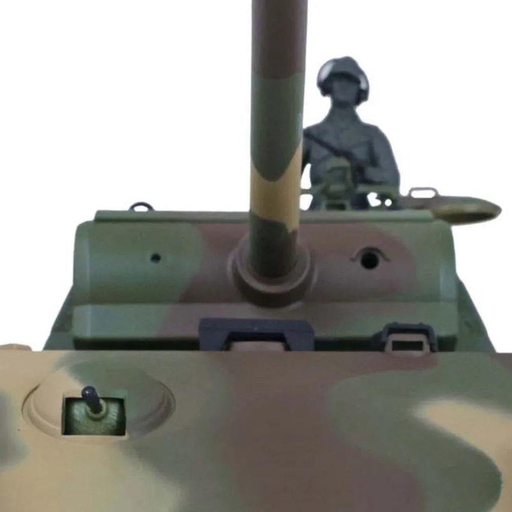 

2.4G RC Tank Model 3879 Henglong 1/16 7.0 Plastic German Panther G RTR Realistic Design Durable Build TH17485-SMT7