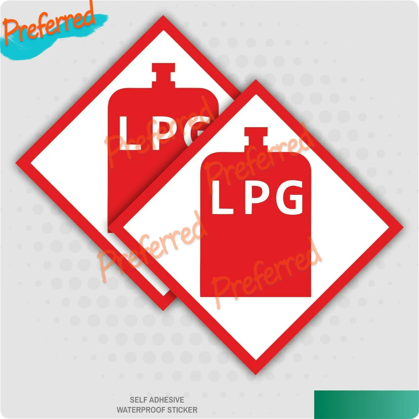 

2 х предупреждающая наклейка для сжиженного нефтяного газа, дом на колесах, кемперван, автомобиль, фургон, креативная наклейка для автомобиля, высококачественный виниловый чехол, водонепроницаемый ПВХ