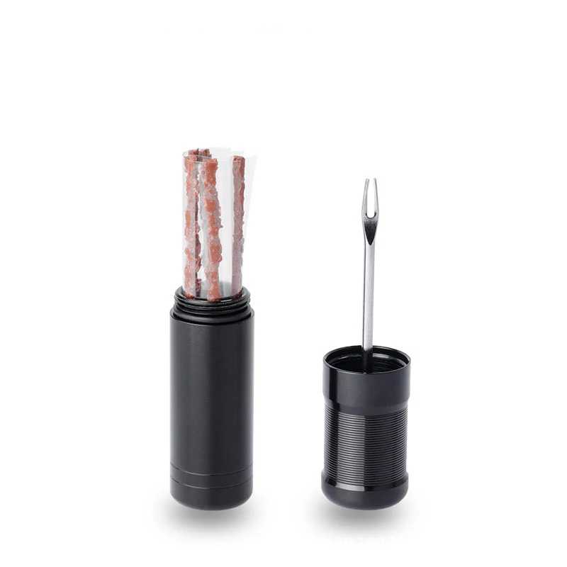 

Outdoor bicycle tire repair tools fork drill vacuum tire repair accessories portable emergency rubber strip
