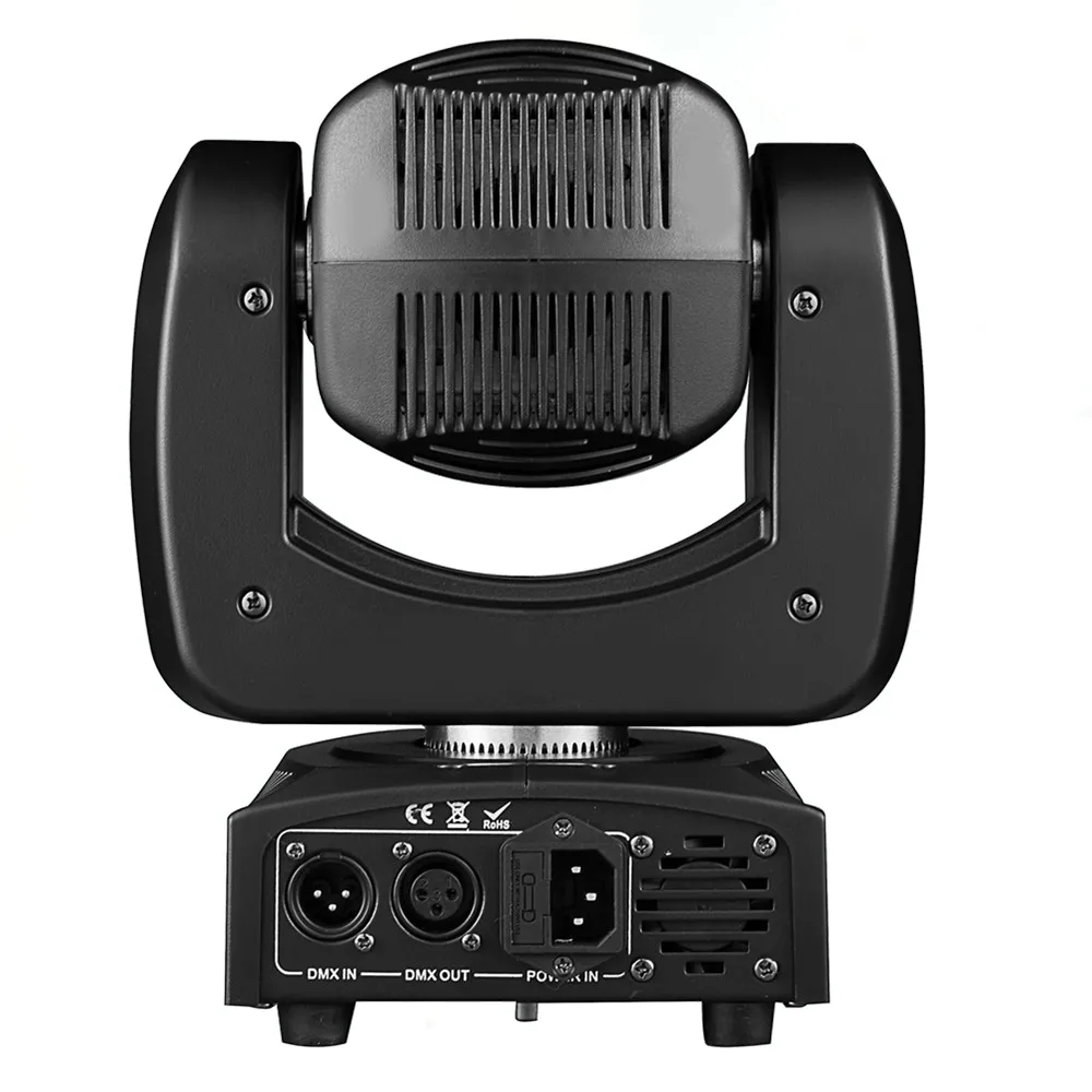 Imagem -02 - Led Beam Moving Head Light Brilho Melhor com Suporte Dmx Som Ativado Modo Automático para Barras de Disco Rgbw 90w 4in Pcs