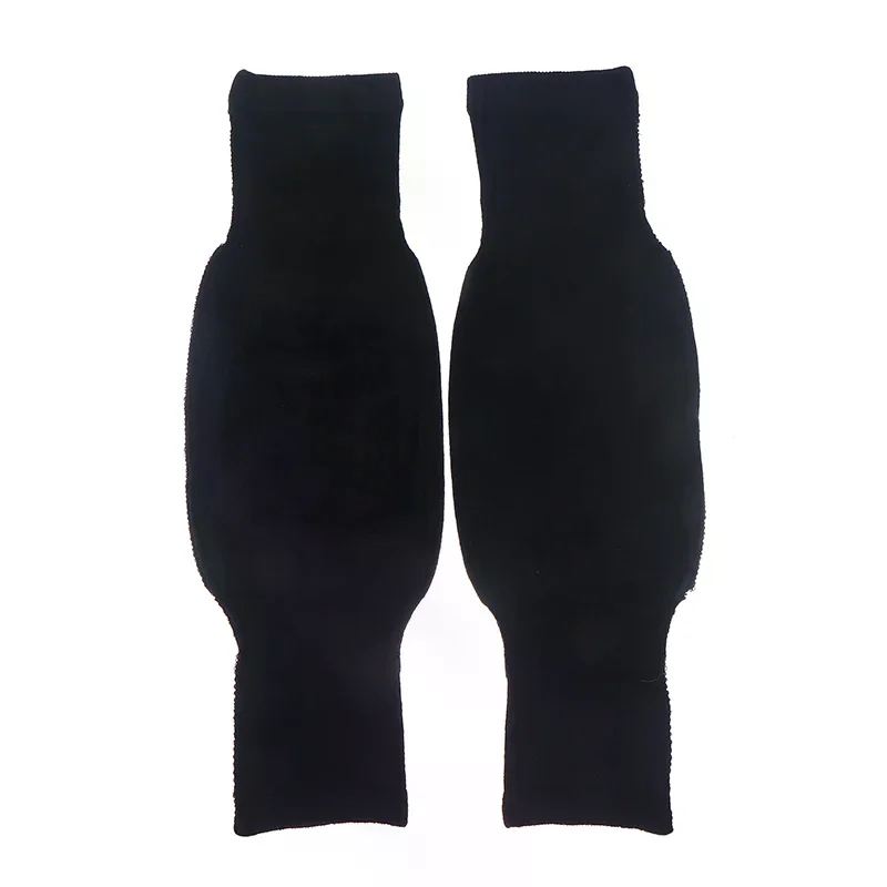1 زوج الكشمير الشتاء دعامة الركبة الحرارية الساق الركبة أدفأ كم للجنسين الركبة دعم لآلام المفاصل التهاب الأوتار التهاب المفاصل