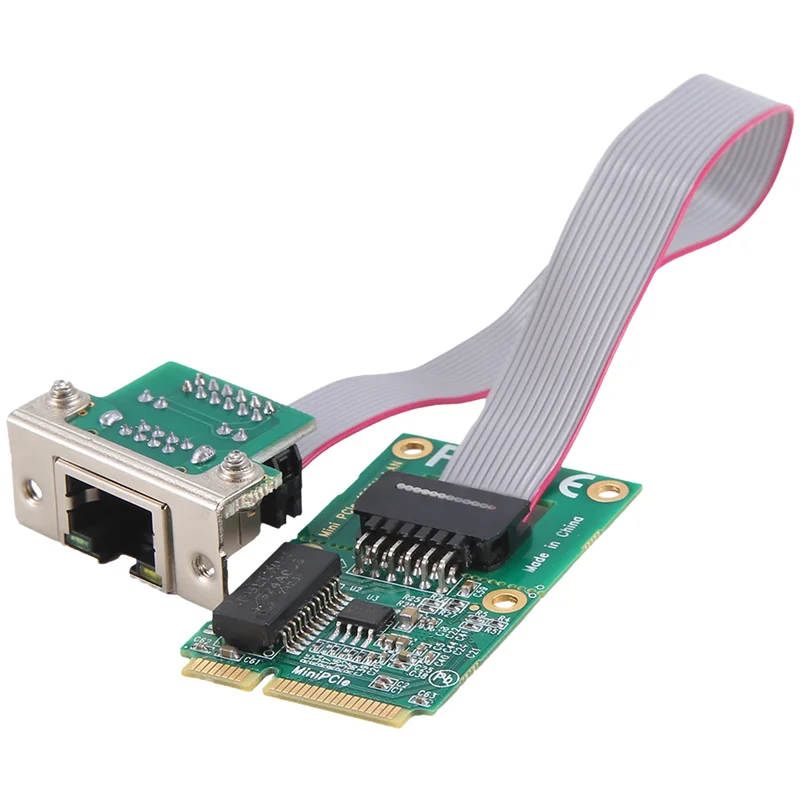 Mini placa de rede pci-e pino dobrado gigabit placa de rede de servidor de porta única i210at chip gbe ethernet rj45 placa de rede durável-pos