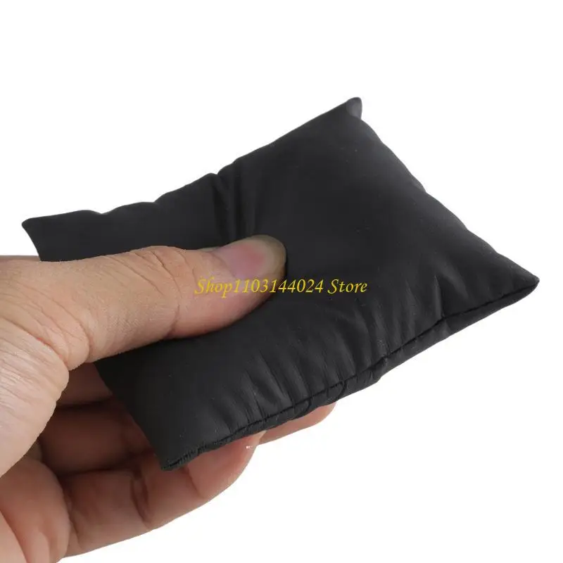 N5KE Set of 10 PU Leather Small Bracelets Pillows Watch Pillows Bangle Cushions